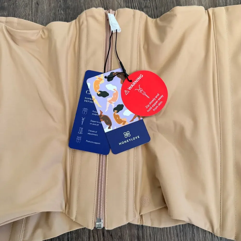 NEW Honeylove Waist Hero Cincher Shapewear Nude Size 2X